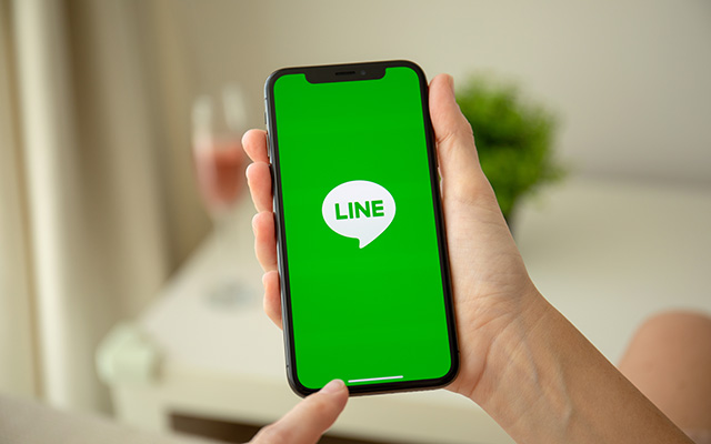 スマホ　LINE